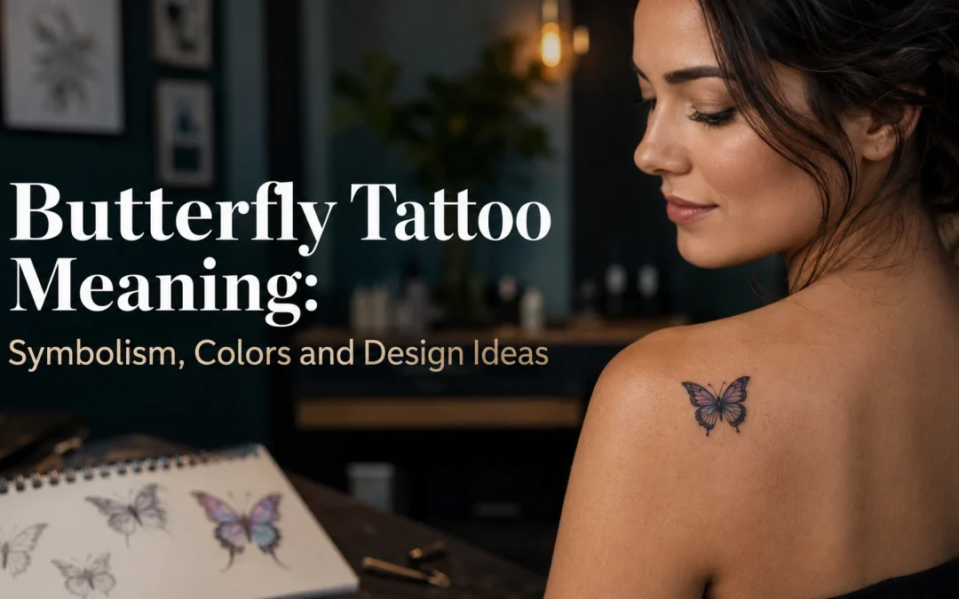Butterfly Tattoo Meaning: Symbolism, Colors and Design Ideas